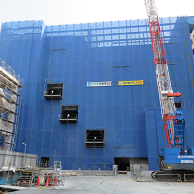 病院 新築工事の画像